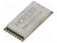 RFM98PW-169S2 - Module  RF, FM transceiver, FSK, GFSK, GMSK, LoRa, MSK, OOK, 169MHz