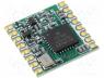 RFM98W-433S2 - Module  RF, FM transceiver, FSK, GFSK, GMSK, LoRa, MSK, OOK, GPIO, SPI