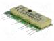 Module  RF, AM receiver, AM, ASK, 433.92MHz, -100dBm, 3VDC, 70uA