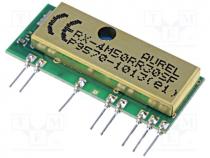 Module  RF, AM receiver, AM, ASK, 433.92MHz, -106dBm, 5VDC, 3mA