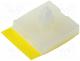 RI-CBSBT-3-01A - Self-adhesive holder, polyamide, L 4.8mm, Ø2 2.54mm