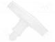   - Self-adhesive holder, polyamide, L 7.94mm, Ø2 2.54mm