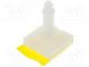   - Self-adhesive holder, polyamide, L 14.3mm, Ø2 2.54mm