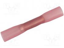 Cable Accessories - Butt splice, in heat-shrinkable insulation, brass, 0.75÷1.25mm2