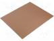 L255X305AL15/70 - Laminate, aluminium, 1.5mm, L 305mm, W 255mm, Coating  copper