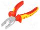 Pliers, insulated, universal, 160mm