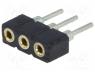 DS1002-02-1X03BT1F - Socket, pin strips, female, PIN 3, turned contacts, low profile