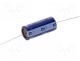 Capacitor  electrolytic, THT, 22uF, 50VDC, Ø6.3x12mm, 20%, 85mA