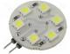 Module  LED, 1.44W, 96(typ)lm, Colour  white, 12VDC, Cap  G4