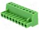 TBW-5.0-K-9P - Pluggable terminal block, 5mm, ways 9, straight, plug, female