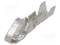 Contact, female, 30....22AWG, KK 254, tinned, crimped, bulk, for cable