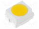 LED, SMD, 3528,PLCC4, white warm, 2700-3600mcd, 120, 50mA, 3....3.8V
