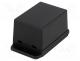 Enclosure  multipurpose, X  50.4mm, Y  70mm, Z  42mm, ABS, black