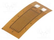 TEN-TFS10/120-P - Sensor  film strain gauge, Operating temp  -40÷200C, Tol  0.5%