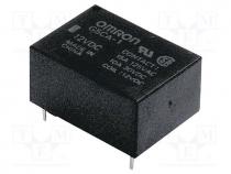 Relays PCB - Relay  electromagnetic, SPST-NO, Ucoil  24VDC, 15A/110VAC, 200mW