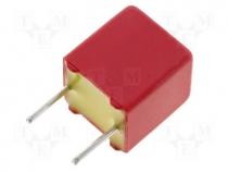 Capacitor  polypropylene, 6.8nF, 5mm, 2.5%, 5.5x7x7.2mm, 1kV/s