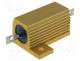 Power resistor - Resistor  wire-wound, with heatsink, screw, 10, 25W, 5%