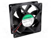 Fan DC - Fan  DC, axial, 24VDC, 120x120x38mm, 322.8m3/h, 54dBA, ball bearing