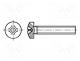 M3X40/D7985-A4 - Screw, M3x40, 0.5, Head  cheese head, Phillips, DIN  7985