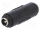 PC2.1-FF - Transition  coupler, 5.5/2.1mm, 5.5mm, 2.1mm