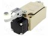 D4B-4111N - Limit switch, lever R 31,5mm, plastic roller Ø17,5mm, NO + NC