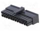 MX-43025-2400 - Plug, wire-board, female, Micro-Fit 3.0, 3mm, PIN  24, w/o contacts