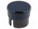 G10Z-B - Cap, polyamide, black, 10mm, -20÷70C, Works with  G10