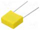 Capacitor  polypropylene, 2uF, 27.5mm, 10%, 32x26x18mm, -40....110C