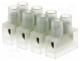  - Terminal block, screw terminal, 2.5mm2, 250V, ways  4, terminals  8