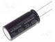   - Capacitor  electrolytic, THT, 150uF, 400VDC, Ø18x40mm, Pitch  7.5mm