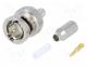 Connector BNC - Plug, BNC, male, straight, 93, RG179,RGB VideoKabel, Ømax  2.8mm