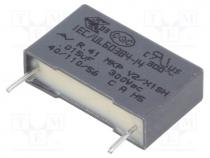 polypropylene Capacitor - Capacitor  polypropylene, Y2, 15nF, 15mm, 20%, 18x5x11mm, 300VAC