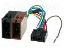 Connector, ISO, Kenwood, PIN  16