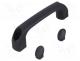 4.444.001-01 - Handle, Mat  polyamide, black, H  34mm, L  120mm, black, W  18mm, 530N