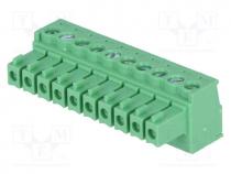 15EDGK-3.5/10P - Pluggable terminal block, 3.5mm, ways  10, straight, plug, female