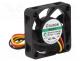  DC - Fan  DC, axial, 12VDC, 40x40x10mm, 11.89m3/h, 20.6dBA, Vapo, 5800rpm