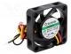 Fan DC - Fan  DC, axial, 12VDC, 40x40x10mm, 13.52m3/h, 27.3dBA, Vapo, 7000rpm