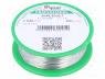  - Soldering wire, Sn99,3Cu0,7, 0.5mm, 100g, lead free, Package  reel