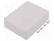   - Enclosure  multipurpose, X  94mm, Y  119mm, Z  34mm, 1590, aluminium