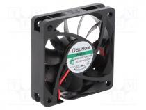 MF60152VX-A99-A - Fan  DC, axial, 24VDC, 60x60x15mm, 51.38m3/h, 36.2dBA, Vapo, 5400rpm