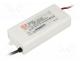 Power supply  switched-mode, LED, 60.2W, 25....43VDC, 1400mA, IP30