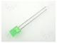 LED - LED, rectangular, 5x2mm, green, 2÷8mcd, 110, Front  flat, 20mA