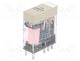 Relay  electromagnetic, DPDT, Ucoil  24VAC, 5A/250VAC, 5A/30VDC