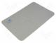 Bench mat, ESD, L  0.6m, W  0.4m, Thk  2mm, grey, Rsurf  5÷500M, 440C