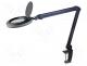 LAMP-5D-LEDN1B - Desktop magnifier with backlight, 5dpt(x2.25), Ø120mm, Ø4.72"