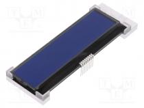 DEM16229SBH-PW-N - Display  LCD, alphanumeric, COG,STN Negative, 16x2, LED, PIN  8