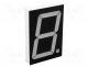 Display  LED, 7-segment, 56.9mm, 2.3", No.char  1, red, 26....75mcd