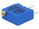 Multiturn pot - Potentiometer  mounting, multiturn, 500, 500mW, THT, 10%, linear