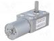 DF-FIT0489-C - Motor  DC, with worm gear, 3÷9VDC, 1A, Shaft  D spring, 160rpm, 37  1