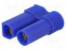 EC5-F - Plug, DC supply, EC5, female, PIN  2, for cable, soldered, 40A, 500V